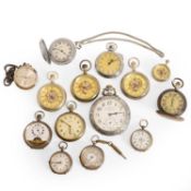 Fourteen various pocket watches, 20th century
