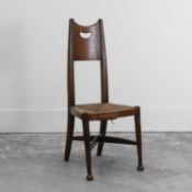 An Arts and Crafts ash side chair Circa 1900