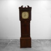 A George III mahogany longcase clock, Late 18th / early 19th century