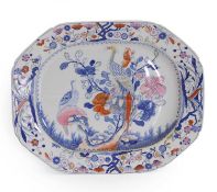 A Mason's patent ironstone meat plate 20th century