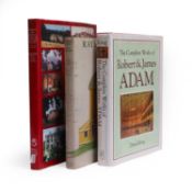 Three architectural volumes: