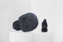 Two stone carvings 20th century