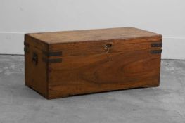 A camphor wood chest 20th century