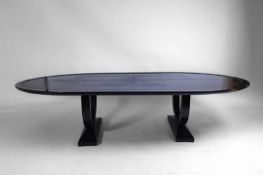 A contemporary ‘Art Deco’ style dining table Modern, by Wynchwood Designs