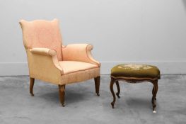 An Edwardian armchair Early 20th century