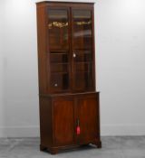 A George III mahogany bookcase Late 18th century
