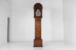 A George I walnut longcase clock Early 18th century