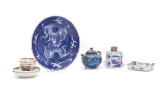 A collection of Chinese and Japanese porcelain