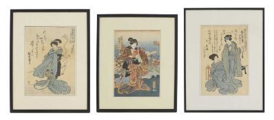 Utagawa Kunisada 'Toyokuni III' (Japanese, 1786-1865) 19th century