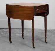 A George IV mahogany Pembroke table attributed to Gillows Circa 1825