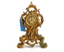 A French ormolu mantel clock 19th century
