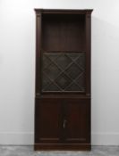 A George IV mahogany bookcase, first half 20th century