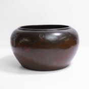 A Japanese bronze koro 19th/20th century