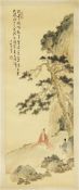 A Chinese hanging scroll
