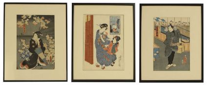 Utagawa Kunisada 'Toyokuni III' (Japanese, 1786-1865) 19th century