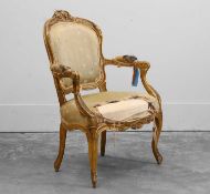 A French fauteuil Circa 19th century