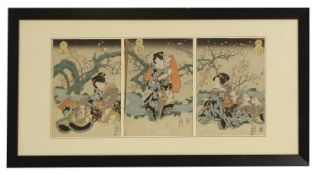 Utagawa Kunisada 'Toyokuni III' (Japanese, 1786-1865) 19th century