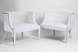 A pair of contemporary armchairs Modern, by Wynchwood Designs