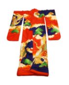 A wedding kimono 'uchikake' 20th century