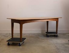 A teak table 20th century