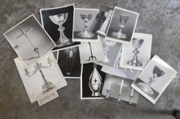 The extensive archive of silversmith A E Jones, including an `inspiration archive of images and idea