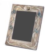 A silver Art Nouveau style picture frame, 20th century,