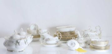 A Royal Albert Haworth pattern service, of modern manufacture,