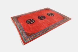 A Chinese carpet, 20th century,