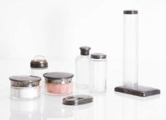 A collection of silver and plated items, 20th century,