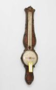 A French kingwood and gilt-mounted barometer, dated 'Paris 1740', inscribed 'Passemant Opticien du R