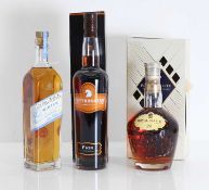 A selection of Scotch whiskies,