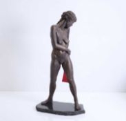 Sculpture of a nude lady, after Daniel Beauchamp,