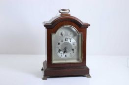 An Edwardian mantel clock with three train movement, 20th century,