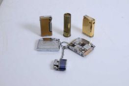 A collection of Ronson petrol lighters, 20th century,