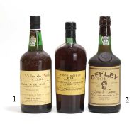 A selection of Colheita and Tawny Ports,