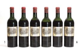 Chateau Lafite Rothschild, Pauillac, 1962