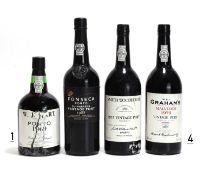 A selection of Vintage Ports,