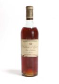 Chateau d'Yquem, Sauternes, 1953