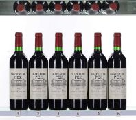 Chateau de Pez, Saint-Estephe, 1996