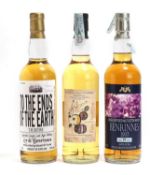 A selection of Speyside Whiskies,