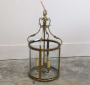 A Regency style hall lantern,
