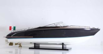 A model of a Riva 'RIVERAMA' speedboat, of modern manufacture,