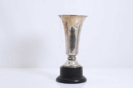 A silver presentation vase, 'The Hendon Vase, 1939'