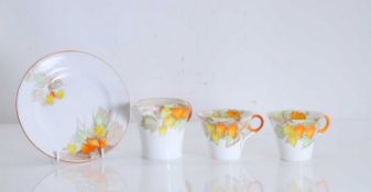 A collection of Shelley tea and dinnerwares, circa 1930s