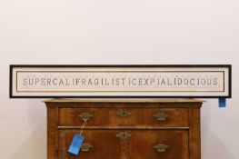 A vintage playing card picture, of recent manufacture,