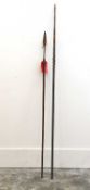 Two African tribal spears,