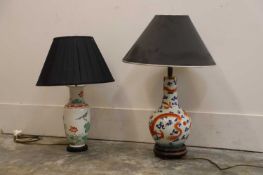 A Chinese 'Dragon' table lamp, 20th century,