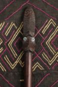 A Maori taiaha staff, 19th century,