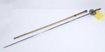 A Continental small sword, late 18th to early 19th century