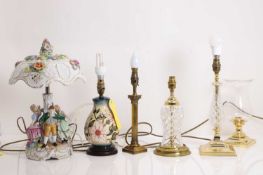 A Moorcroft Pottery table lamp, of recent manufacture,